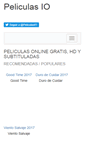 Mobile Screenshot of peliculasio.com